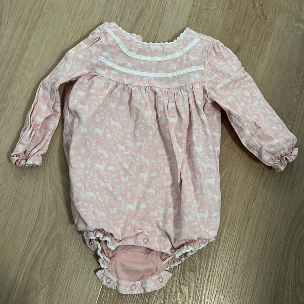 Janie and jack onesie baby girl